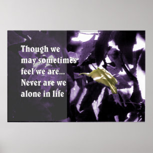 Inspiration durch die Natur Poster