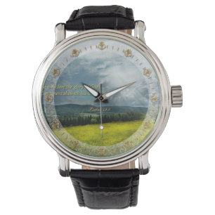 Inspiration - ewige Hoffnung - Psalmen 19-1 Armbanduhr