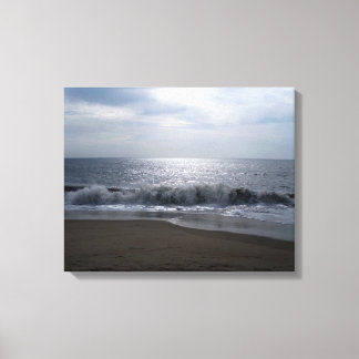 Inspiration Fotos Leinwand Art Beach bei Morgendäm