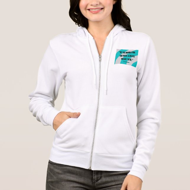 Inspiration - Frauen-Bella+Leinwand - Hoodie (Vorderseite)