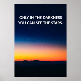 Inspiration für das Zitat-Poster Poster