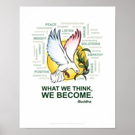 Inspiration für den Frieden - 11" x 14", Poster (M