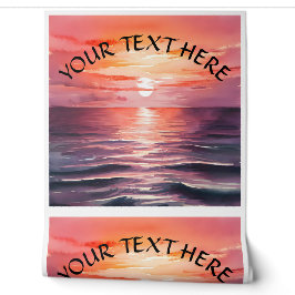 Inspiration für die Anpassung von Textunterwasserf Tapete