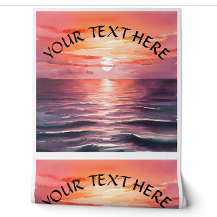Inspiration für die Anpassung von Textunterwasserf Tapete