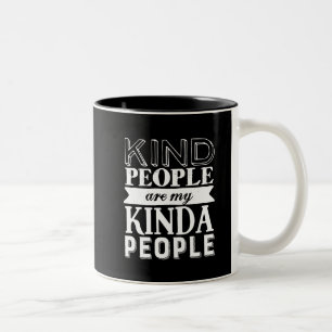 Inspiration für meine Kinda-Leute Zweifarbige Tasse