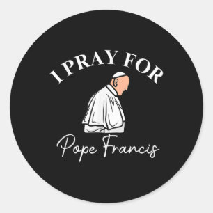 Inspiration für Pope Illness Fight Support Ch Runder Aufkleber