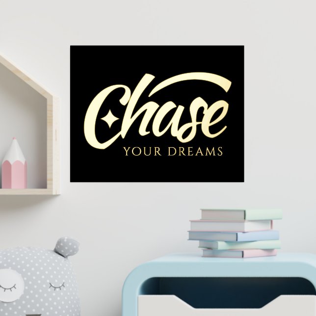 Inspiration für Zitate: Ihre Träume Foliendrucke (In Situ (Kinderzimmer))