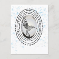 Inspiration Gebet Kolibris Aquarell
