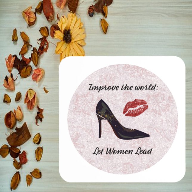 Inspiration Gelassen Frauen führen Getränkeuntersetzer (Von Creator hochgeladen)