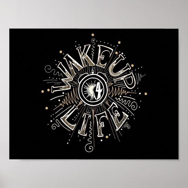 Inspiration GEWECKT UP 4 LIFE Anführungsbeispiel Poster (Vorne)