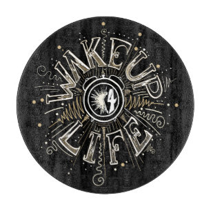 Inspiration GEWECKT UP 4 LIFE Anführungsbeispiel Schneidebrett