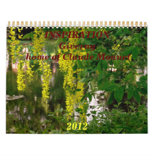 Inspiration: Giverny, Zuhause von Claude Monnet Kalender