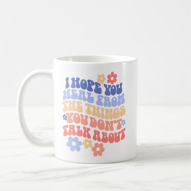 Inspiration "I HOFFE, DASS SIE DIE GESUNDHEIT" Tas Kaffeetasse (Links)