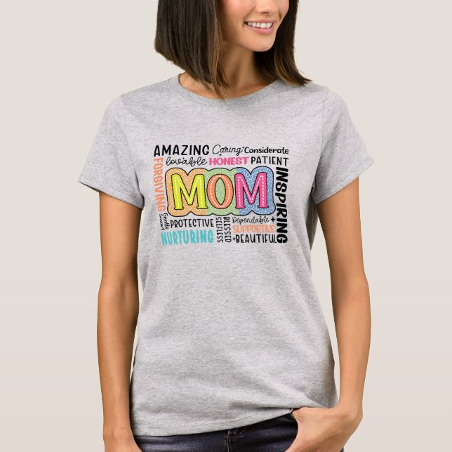 Inspiration I Liebe Phantastische Mama Geschenk He T-Shirt (Vorderseite)