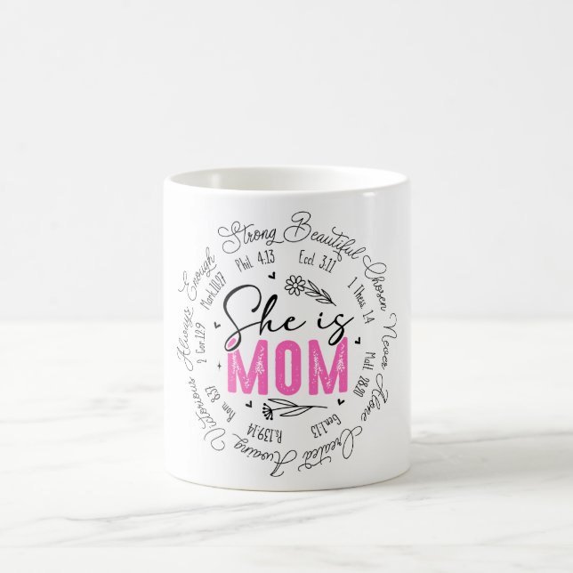 Inspiration ist sie Mama liebt Kaffeetasse (Mittel)