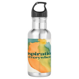 Inspiration ist überall Wasserflasche