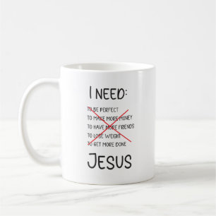 Inspiration Jesus Mug, Christian Mug