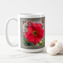Inspiration-Kaffee-Tasse mit Rote Rosen Kaffeetasse