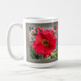 Inspiration-Kaffee-Tasse mit Rote Rosen Kaffeetasse