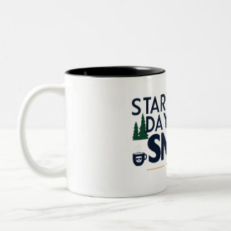 Inspiration-Kaffee-Tasse Zweifarbige Tasse