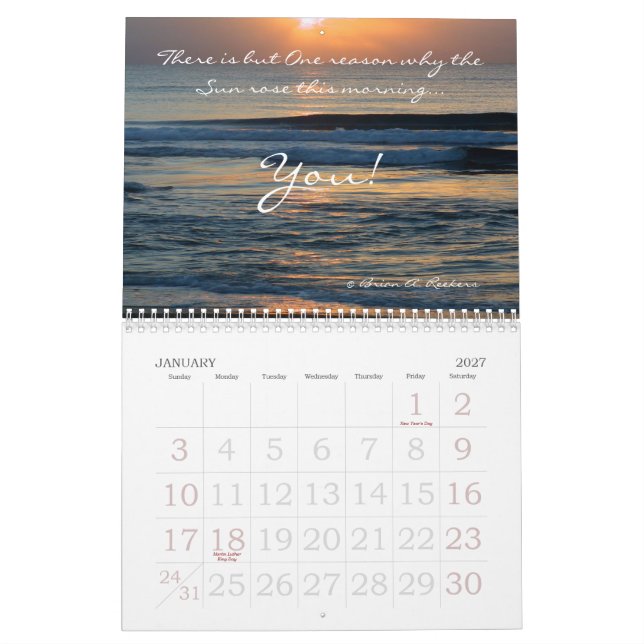 Inspiration! Kalender (Jan 2027)
