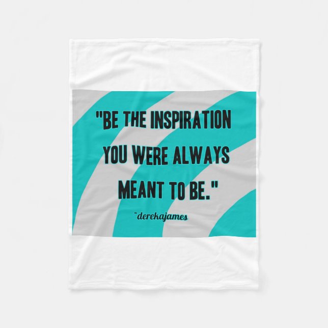 Inspiration kleine Fleece Blanket (Vorderseite)