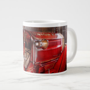 Inspiration - Lastwagen - Warten auf einen Anruf Jumbo-Tasse