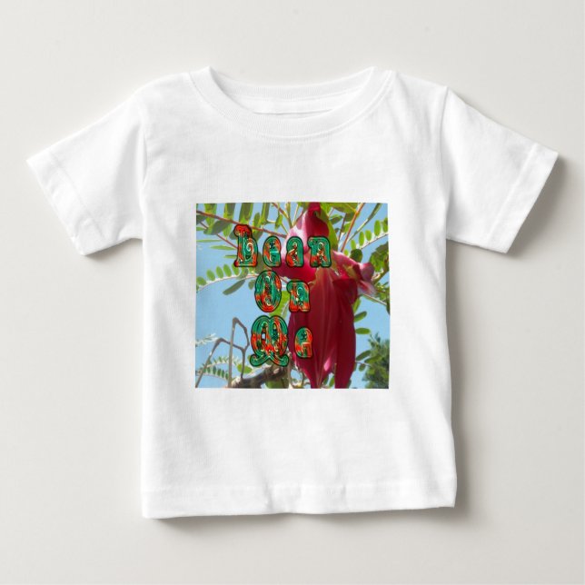 Inspiration Lean on me Bloral Skyward Art Print Baby T-shirt (Vorderseite)