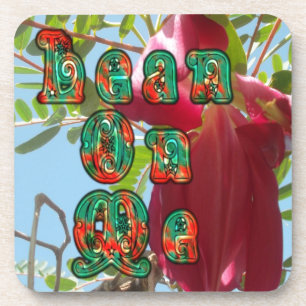 Inspiration Lean on me Bloral Skyward Art Print Untersetzer