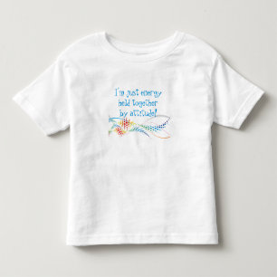 Inspiration Life Quote Energy durch Attitude gehal Kleinkind T-shirt