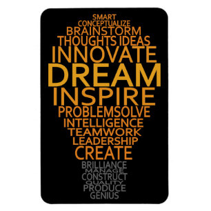 Inspiration Light Bulb-Magnet Magnet