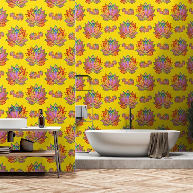 Inspiration Lotus Dreams Tapete (Badezimmer)