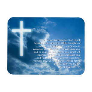 Inspiration Magnet - Jeremiah 29;11-14
