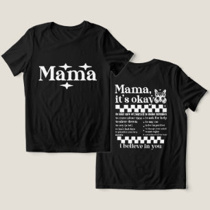 Inspiration Mama ist in Ordnung Tri-Blend Shirt