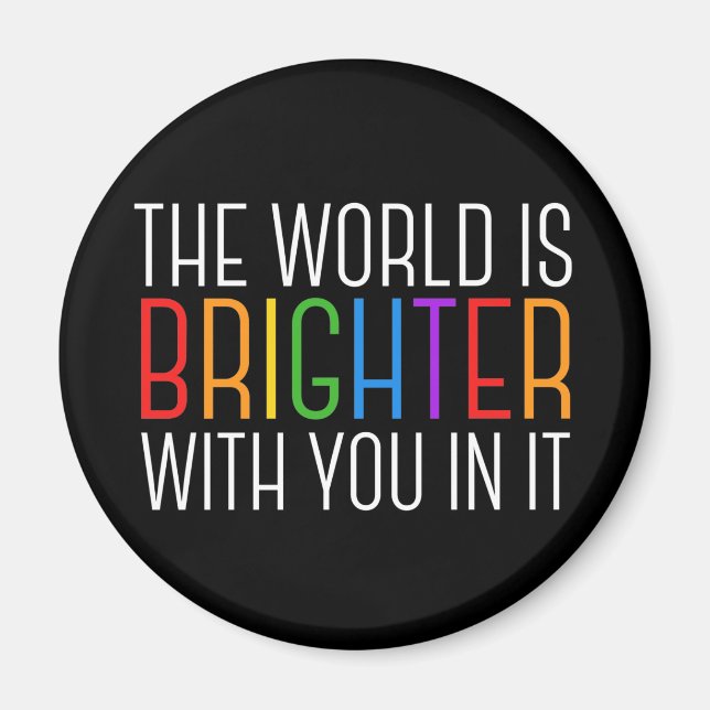 Inspiration Mental Health Förderung Magnet (Vorne)