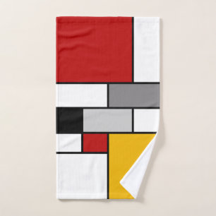 Inspiration mondrienne colorée