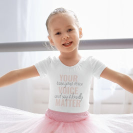 Inspiration - Motivationsangebot für Ihre Stimme Baby Strampler