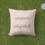 Inspiration - Motivationsangebot für Ihre Stimme Kissen<br><div class="desc">Inspiration - Motivationsangebot für Ihre Stimme</div>