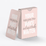 Inspiration - Motivationsangebot für Ihre Stimme Spielkarten<br><div class="desc">Inspiration - Motivationsangebot für Ihre Stimme</div>