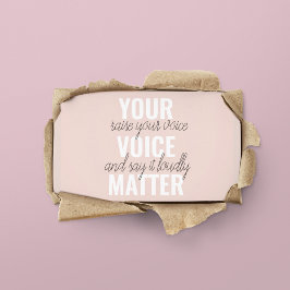 Inspiration - Motivationsangebot für Ihre Stimme Visitenkarte