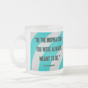 Inspiration Petite Mug en verre dépoli
