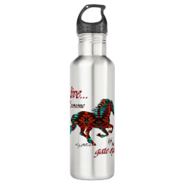 Inspiration Pferd Wasserflasche aus nicht rostende Edelstahlflasche