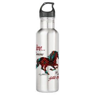 Inspiration Pferd Wasserflasche aus nicht rostende Edelstahlflasche