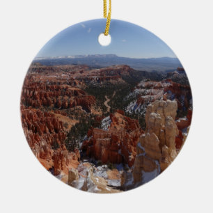 Inspiration Point im Bryce Canyon II Keramik Ornament