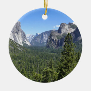 Inspiration Point im Yosemite-Nationalpark Keramik Ornament