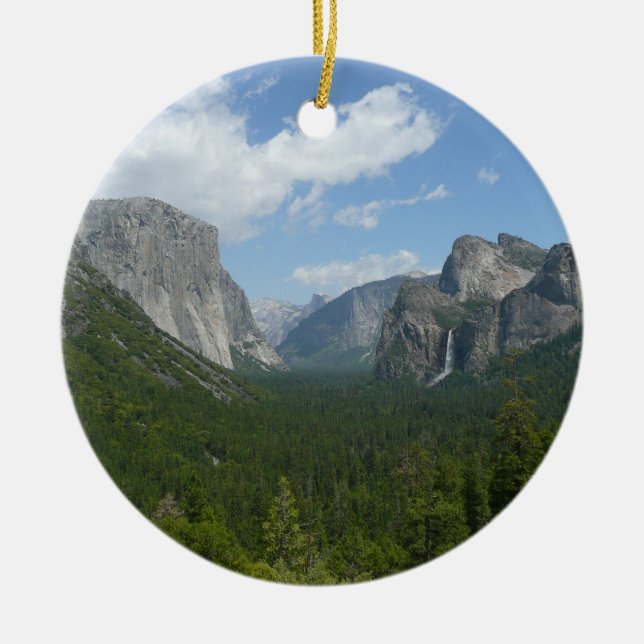Inspiration Point in Yosemite National Park Keramikornament (Vorne)
