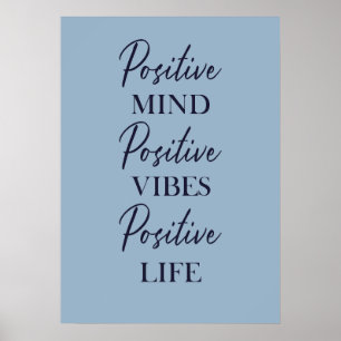 Inspiration positive Affirmative Wall Art Motiv Poster