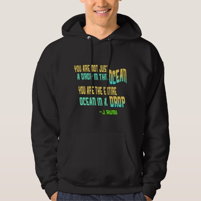 Inspiration Rumi Quote T - Shirt (Vorderseite)
