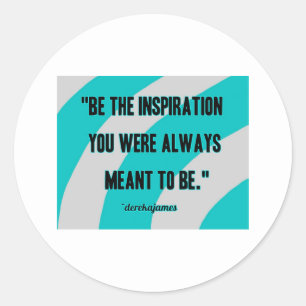 Inspiration Rundsticker Runder Aufkleber