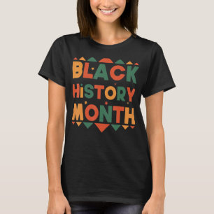 Inspiration Schwarze Geschichte Monat stolz Afrika T-Shirt